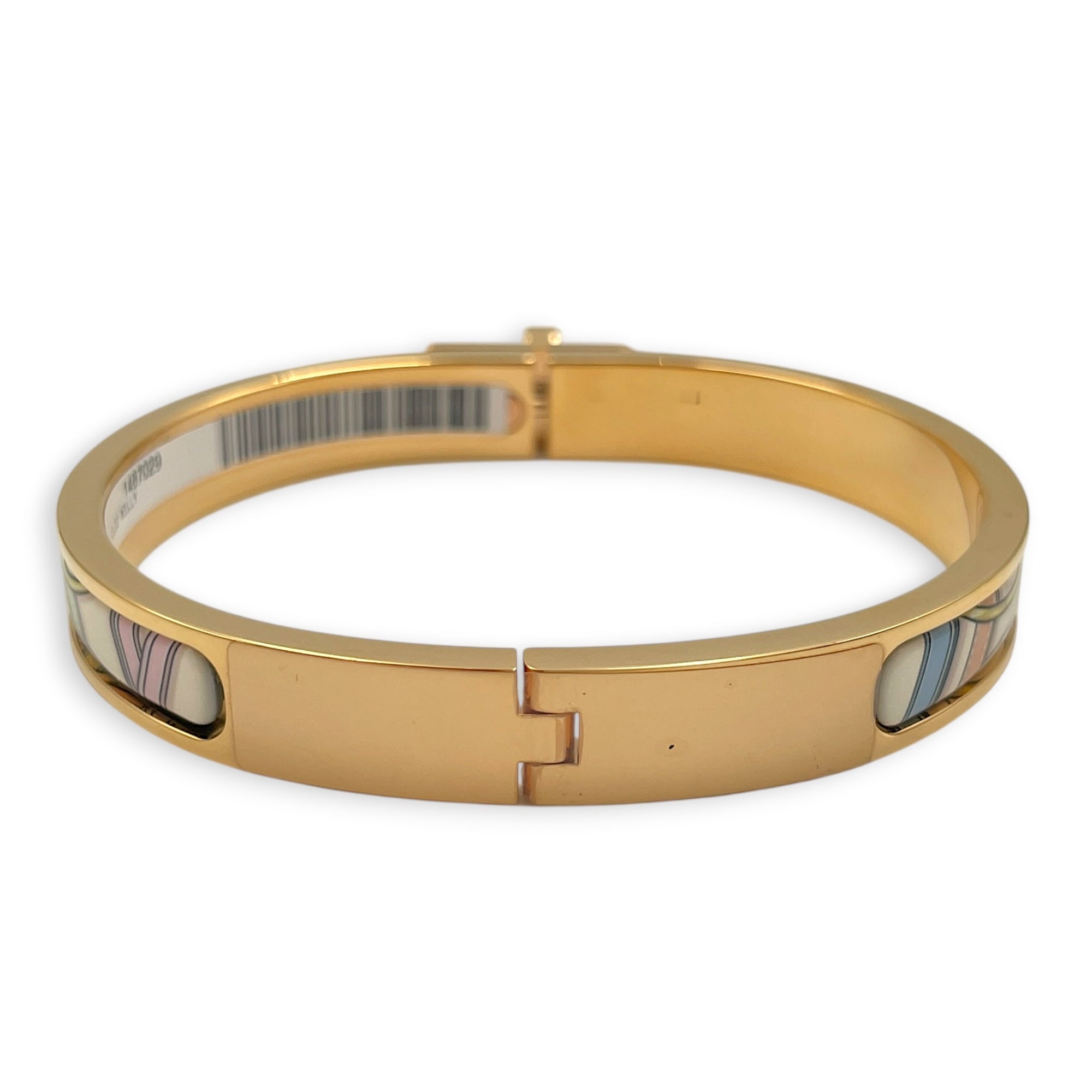 Mini Clic Kelly, Harnais Legendaire Doux Pastel  Bracelet Gold hardware CL2606-21794 2