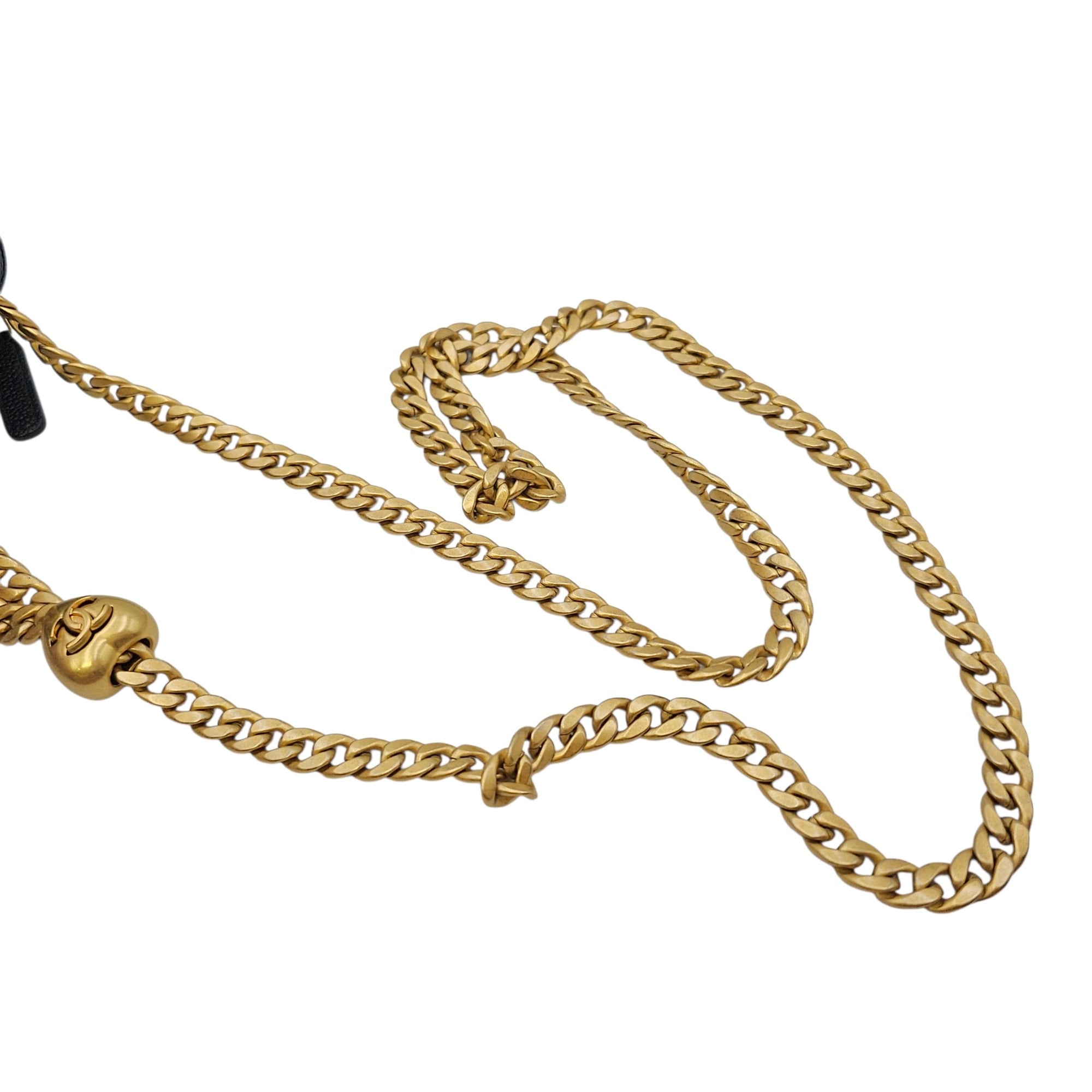 Heart Crush Vanity Case Mini Black Crossbody Bag in Caviar Leather Gold hardware CL2606-21800 16