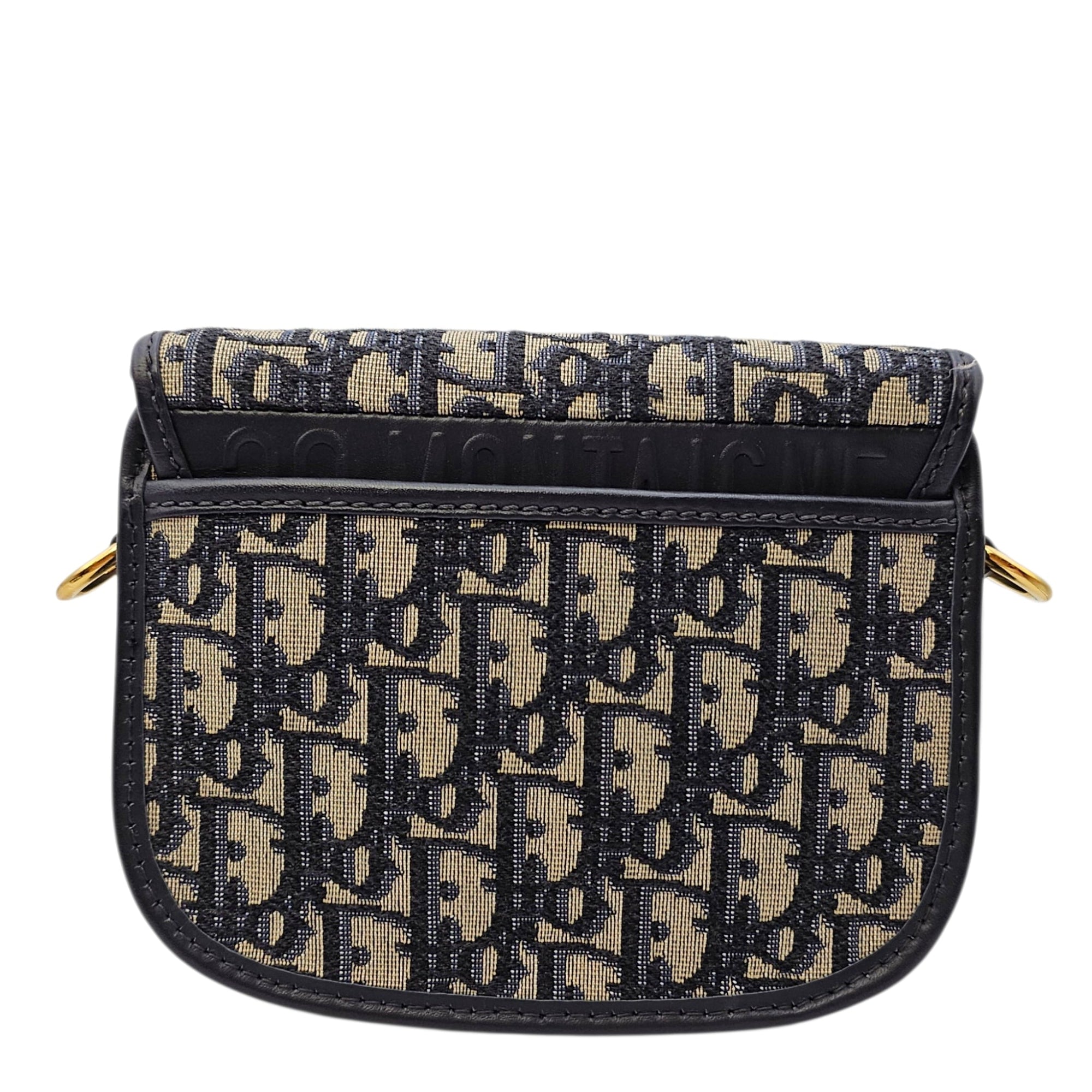 Bobby Blue Crossbody Bag in Canvas Gold hardware CL2606-21802 2