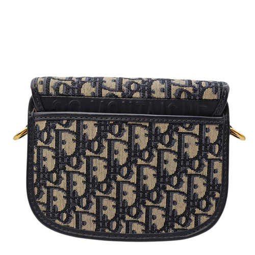 Bobby Blue Crossbody Bag in Canvas Gold hardware CL2606-21802 2