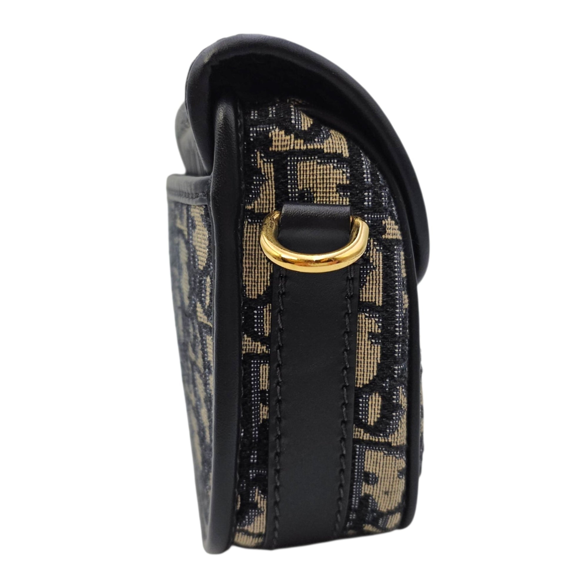 Bobby Blue Crossbody Bag in Canvas Gold hardware CL2606-21802 3