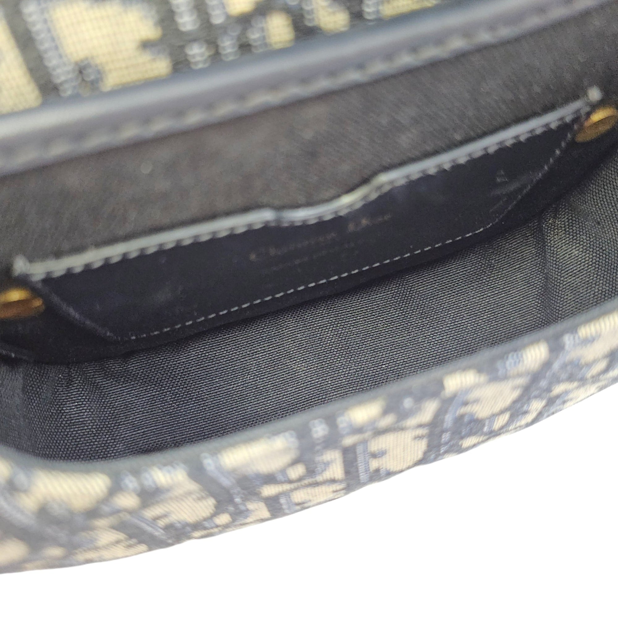 Bobby Blue Crossbody Bag in Canvas Gold hardware CL2606-21802 6