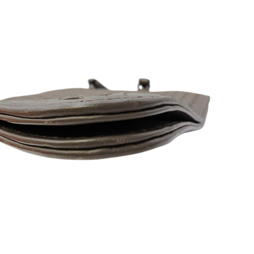 Briefcase Grey Top Handle Bag in Nappa Leather Ruthenium hardware CL2606-21807 13