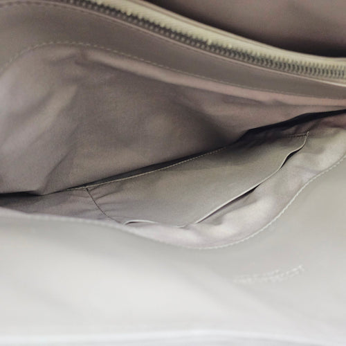 Briefcase Grey Top Handle Bag in Nappa Leather Ruthenium hardware CL2606-21807 14