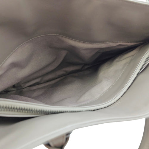 Briefcase Grey Top Handle Bag in Nappa Leather Ruthenium hardware CL2606-21807 6