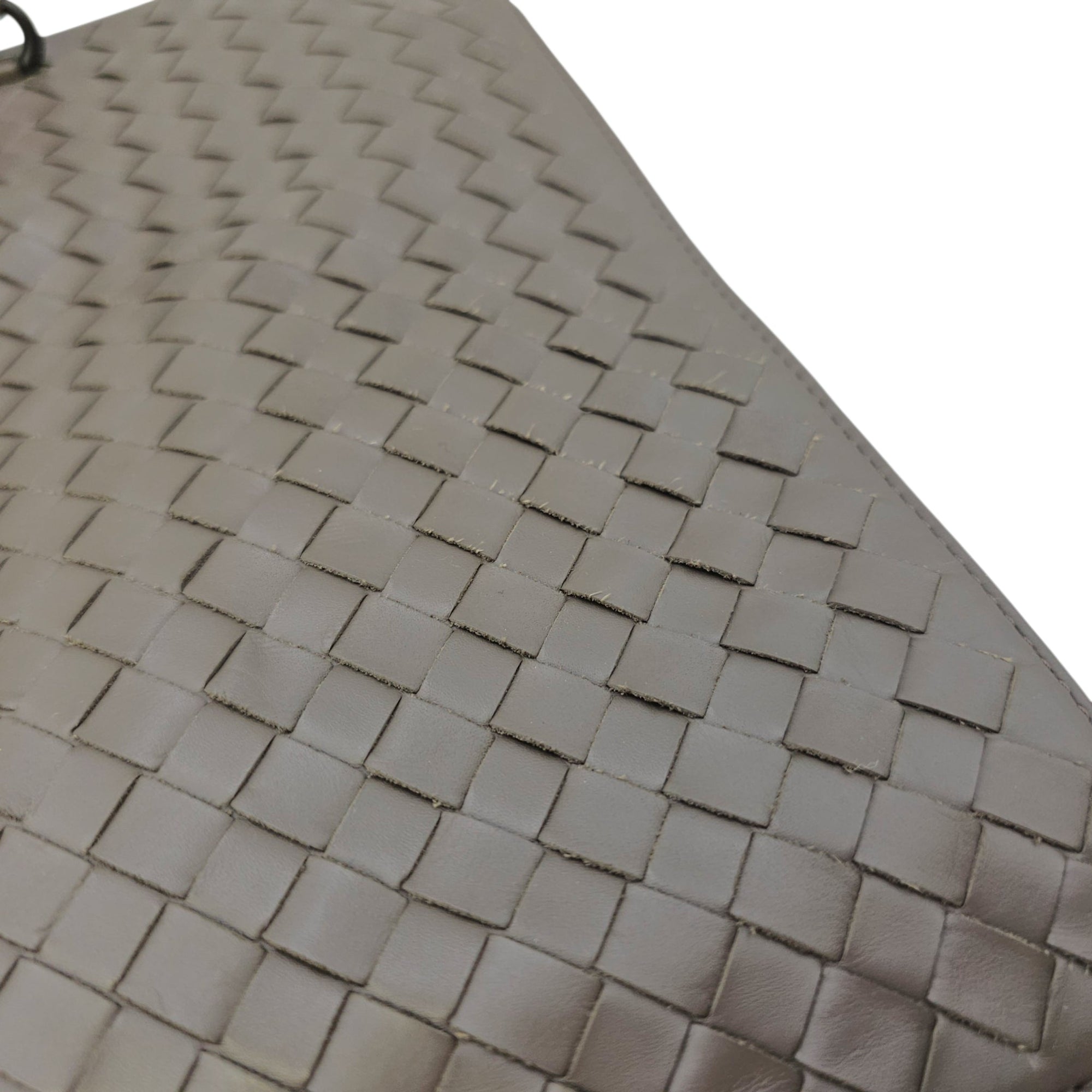 Briefcase Grey Top Handle Bag in Nappa Leather Ruthenium hardware CL2606-21807 9