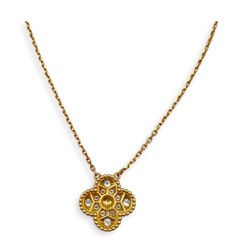 Vintage Alhambra Pendant, Diamond Necklace CL2606-21808 4