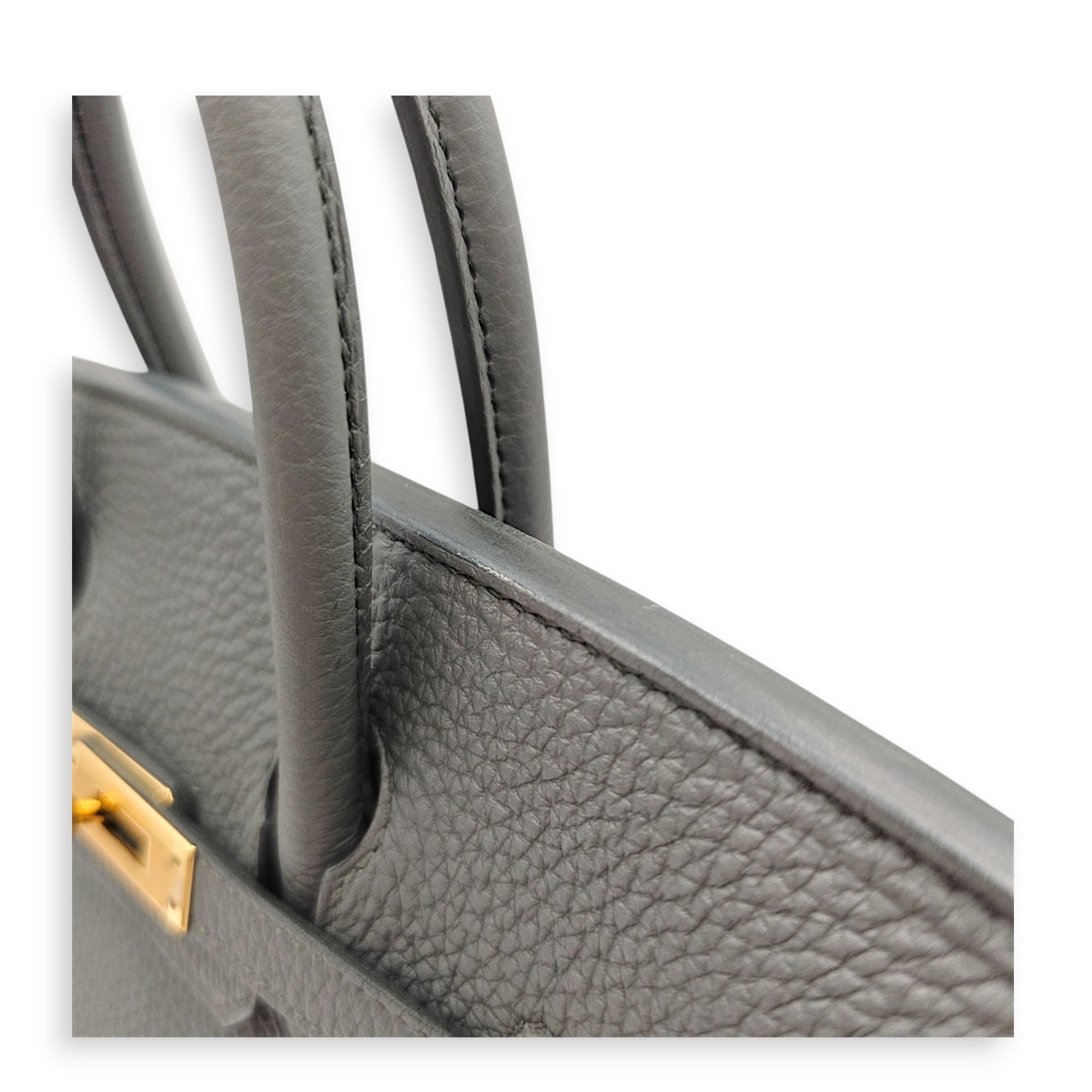 Birkin 25 Vert Amande  in Togo Gold hardware CL2606-21813 11