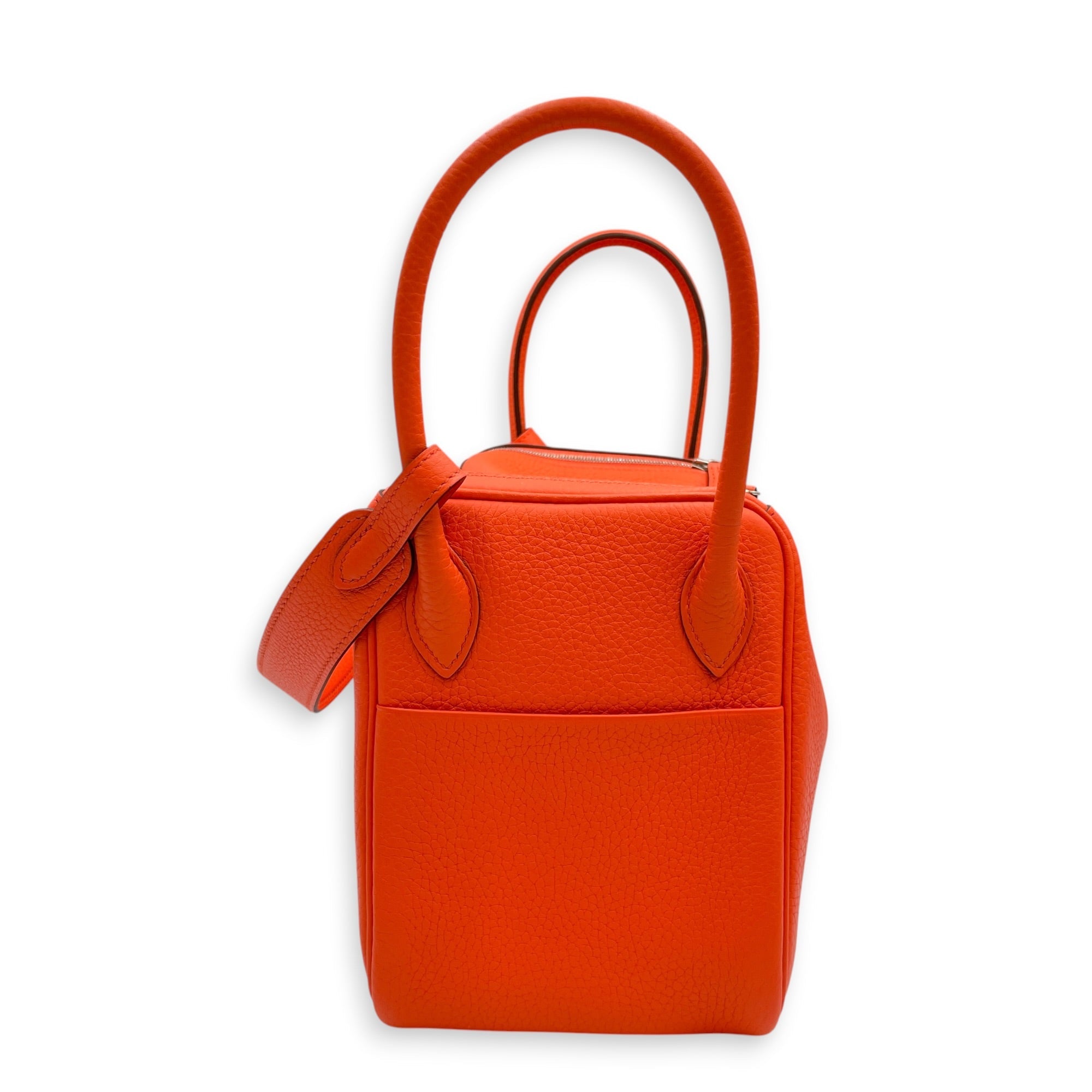 Lindy 26 Orange Poppy  in Clemence Palladium hardware CL2606-21822 2