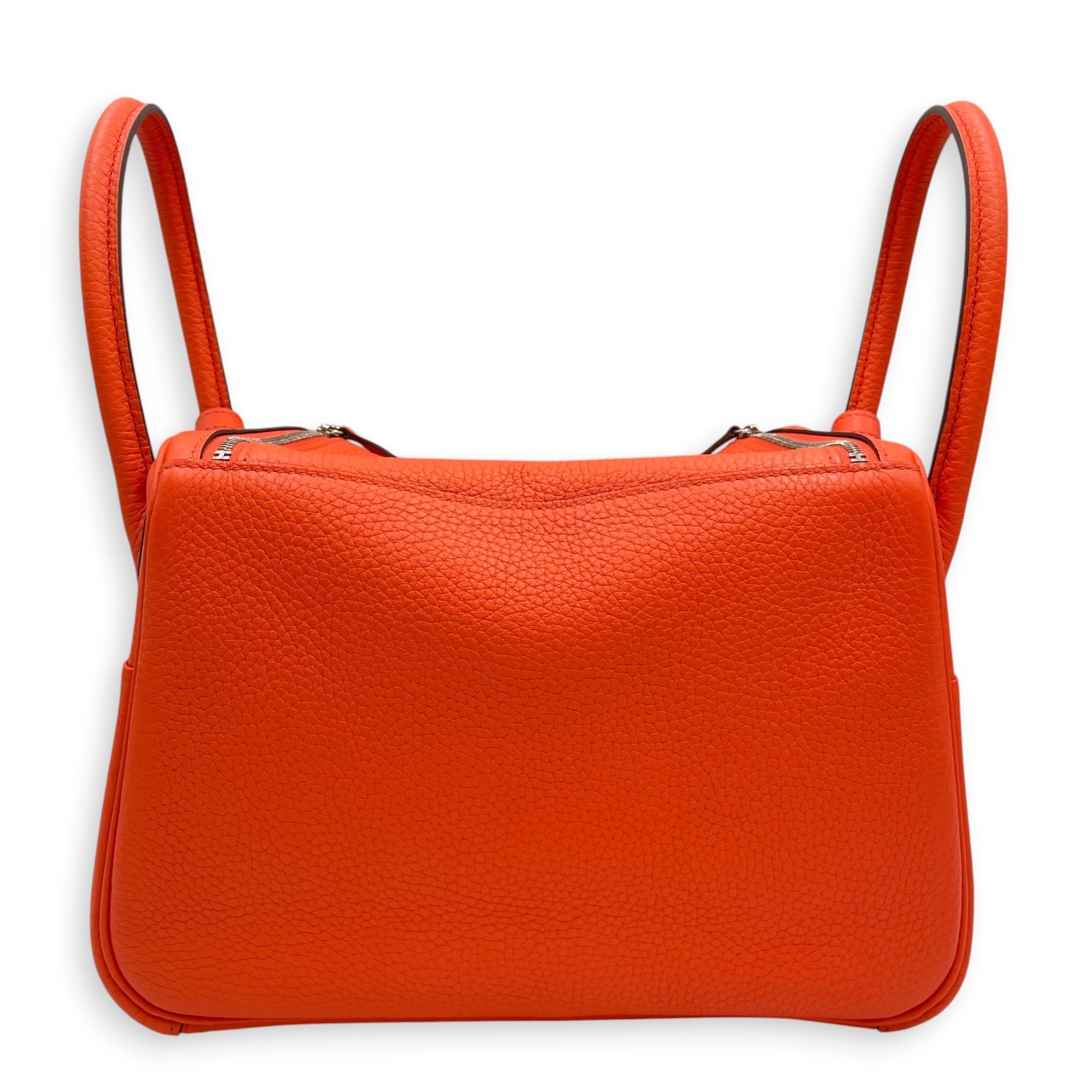 Lindy 26 Orange Poppy  in Clemence Palladium hardware CL2606-21822 4