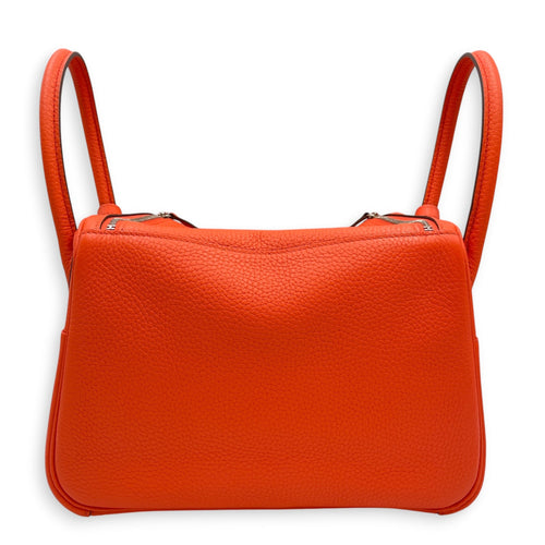Lindy 26 Orange Poppy  in Clemence Palladium hardware CL2606-21822 4