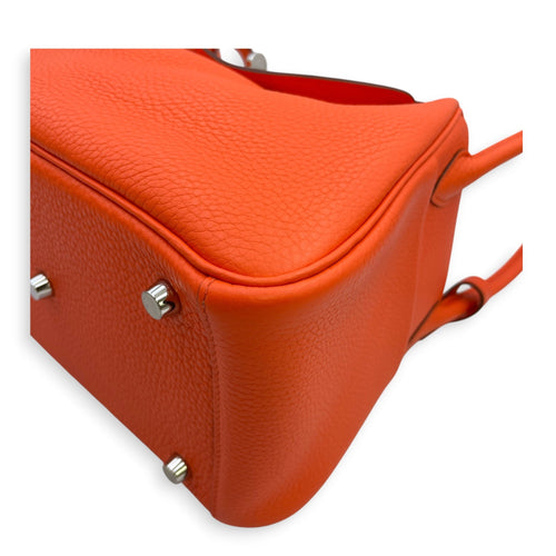 Lindy 26 Orange Poppy  in Clemence Palladium hardware CL2606-21822 6