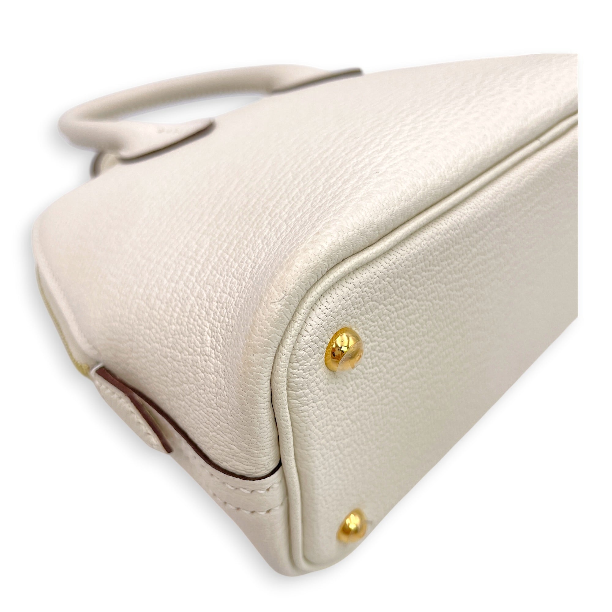 Bolide 1923 Mini Nata in Chevre Mysore Gold hardware CL2606-21824 7