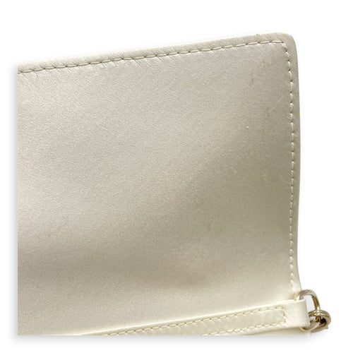 My Dior Mini White Crossbody Bag in Silk Gold hardware CL2606-21827 15