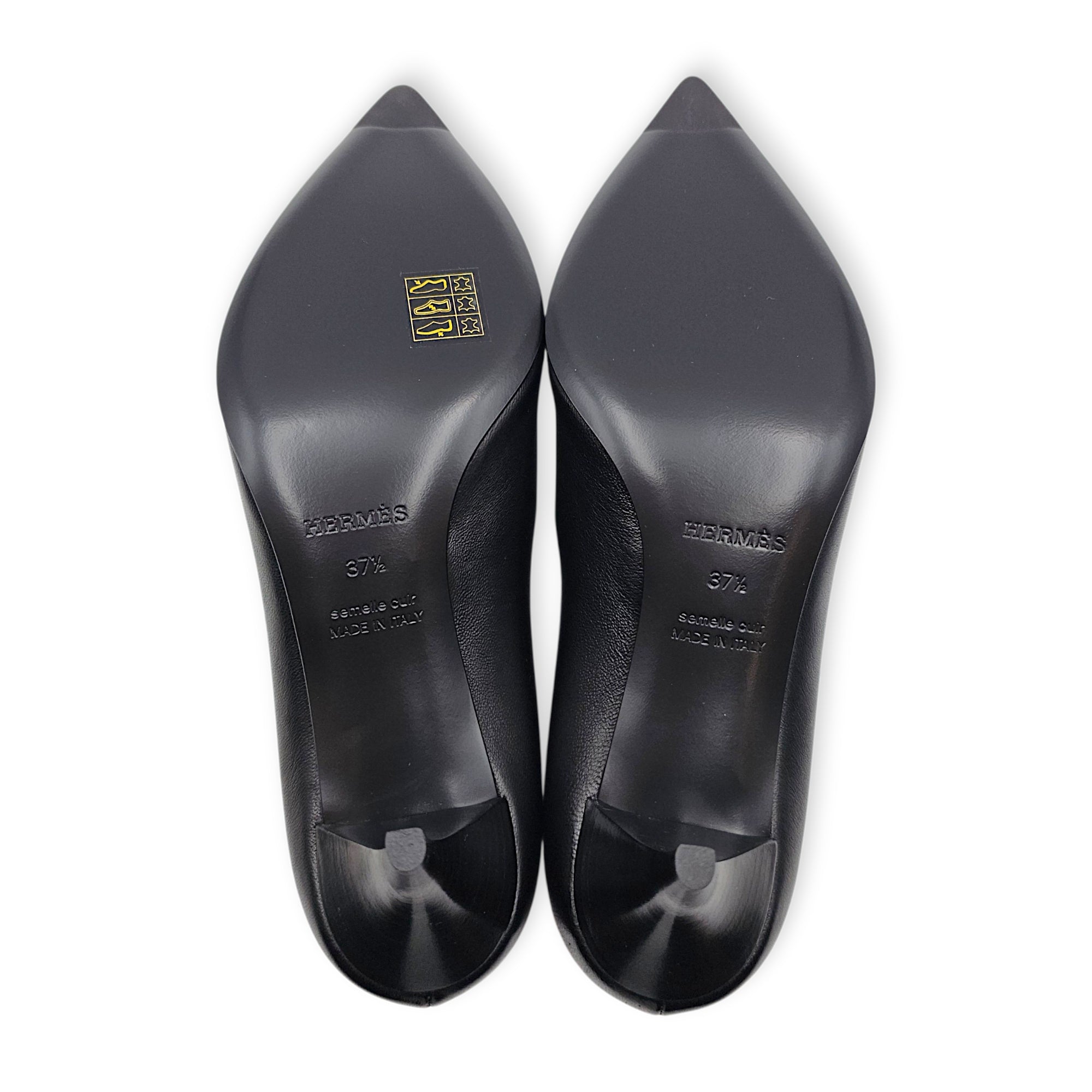 Majeste 60 37.5 Black Pumps in Nappa Palladium hardware CL2606-21837 2