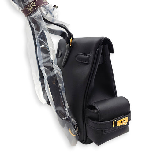 Kelly Jump Black in Swift Gold hardware CL2606-21842 4