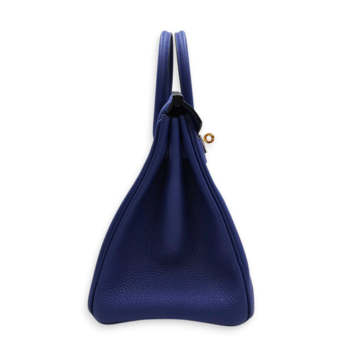 Birkin 25 Blue Electric  in Togo Gold hardware CL2606-21844 3