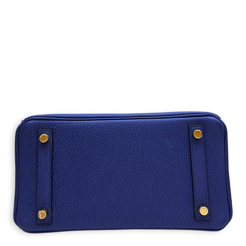 Birkin 25 Blue Electric  in Togo Gold hardware CL2606-21844 5