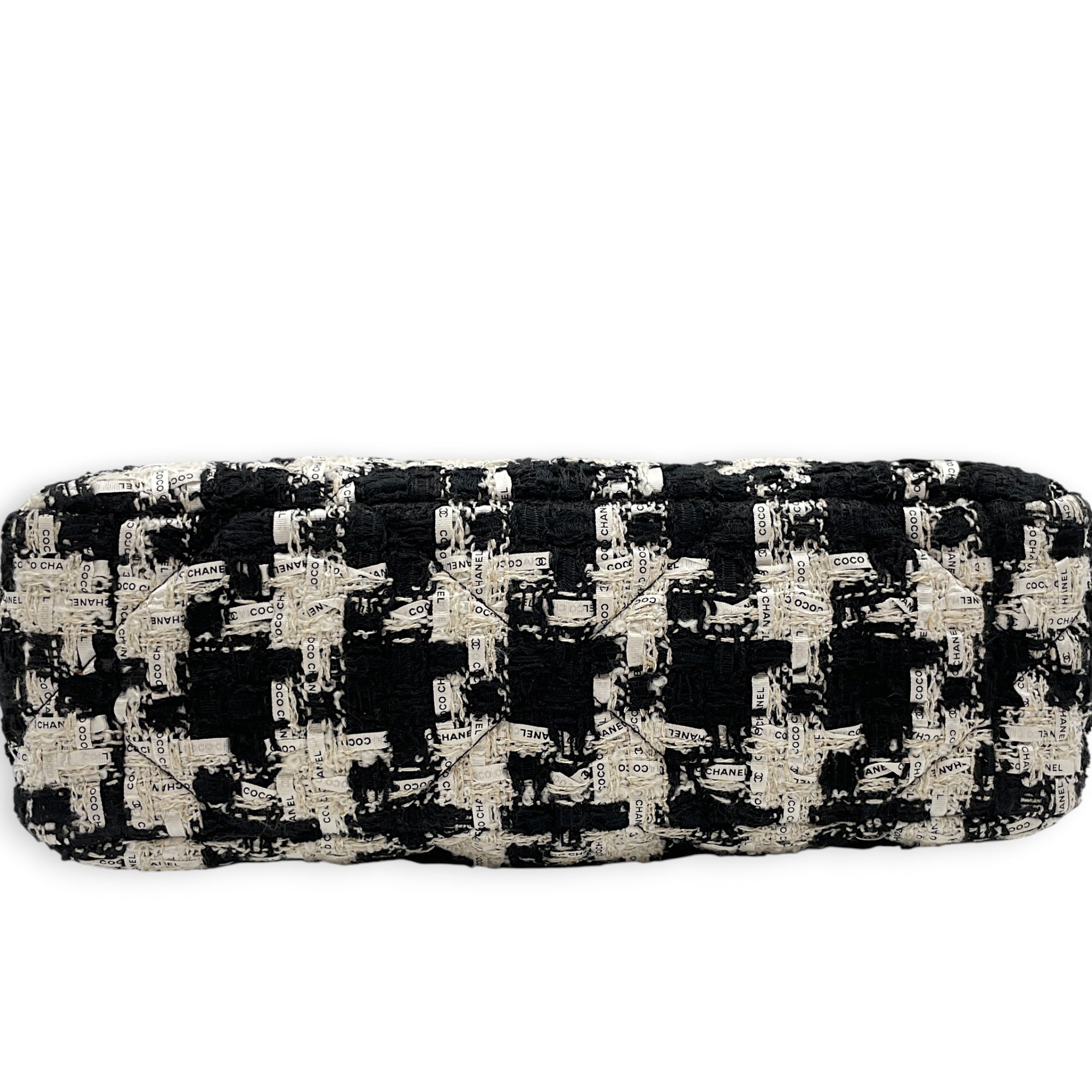 C19 Black Shoulder Bag in Tweed Mixed hardware CL2606-21845 3