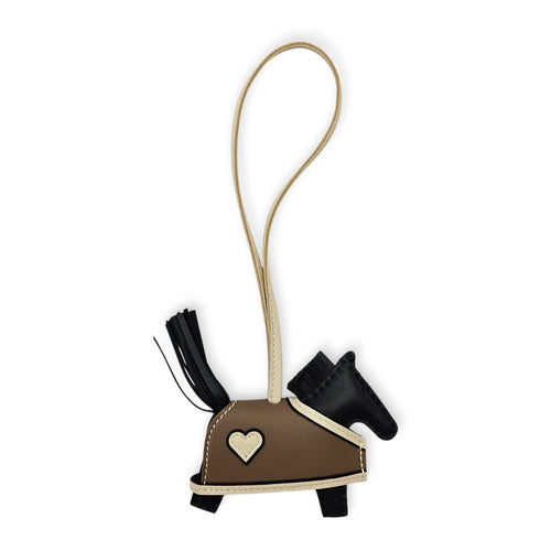 Rodeo Robeo PM Etoupe/Noir/Craie Bag Accessory in Swift CL2606-21848 2