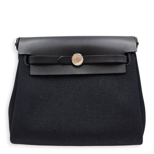 Herbag 20 Black in Vache Hunter/Toile Palladium hardware CL2606-21849 1
