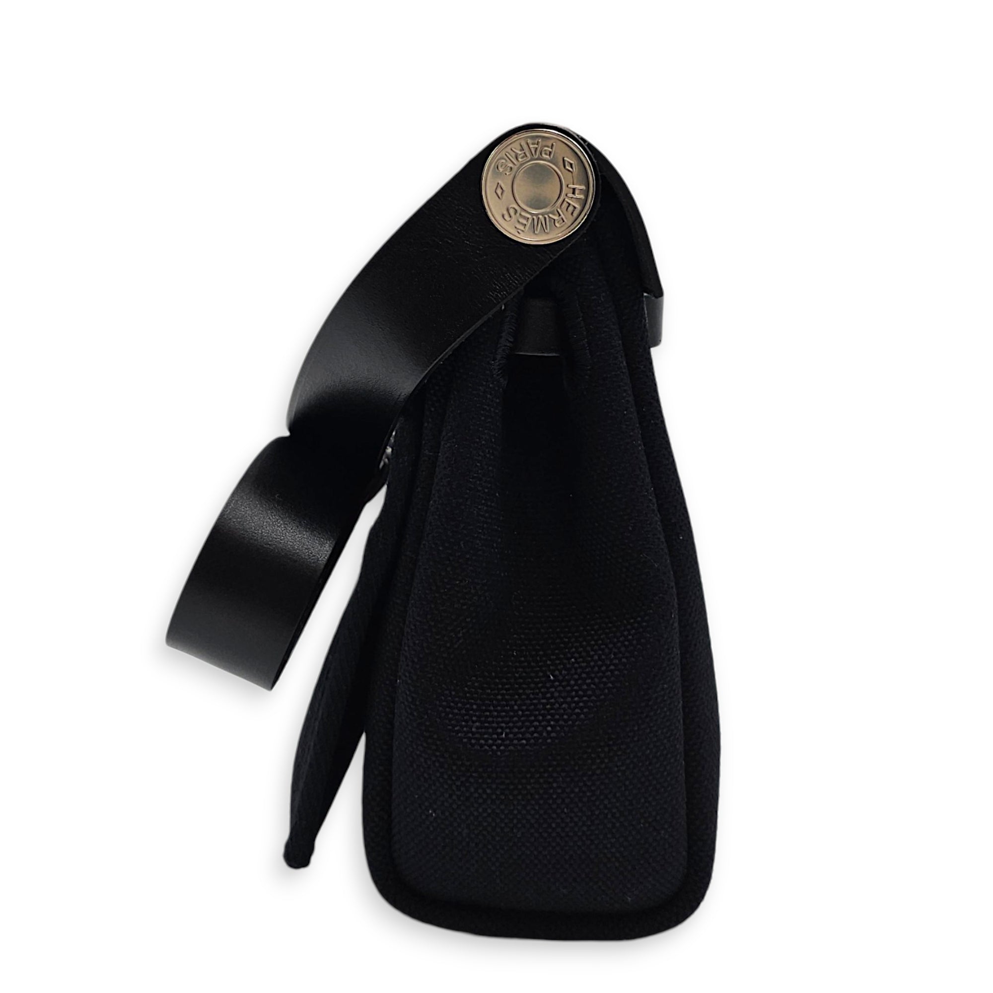 Herbag 20 Black in Vache Hunter/Toile Palladium hardware CL2606-21849 3