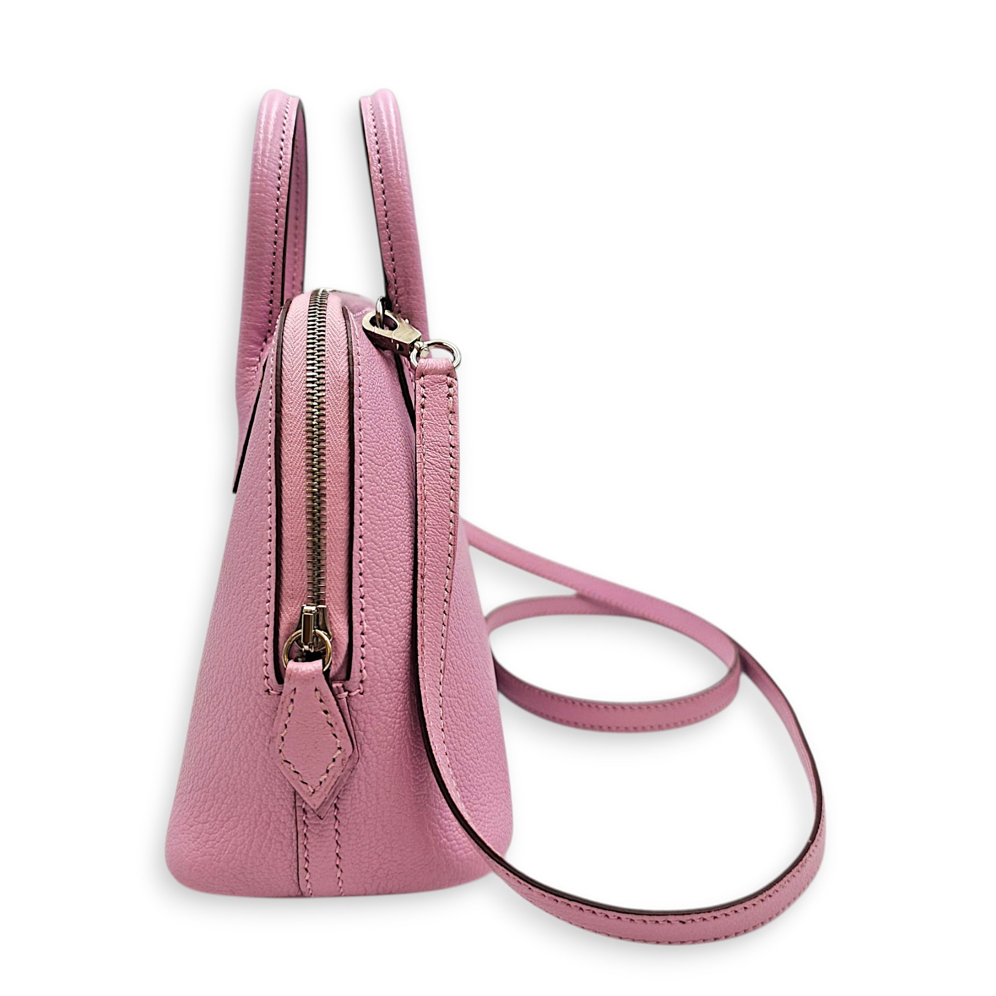 Bolide 1923 Mini Mauve Sylvestre in Chevre Mysore Palladium hardware CL2606-21853 3