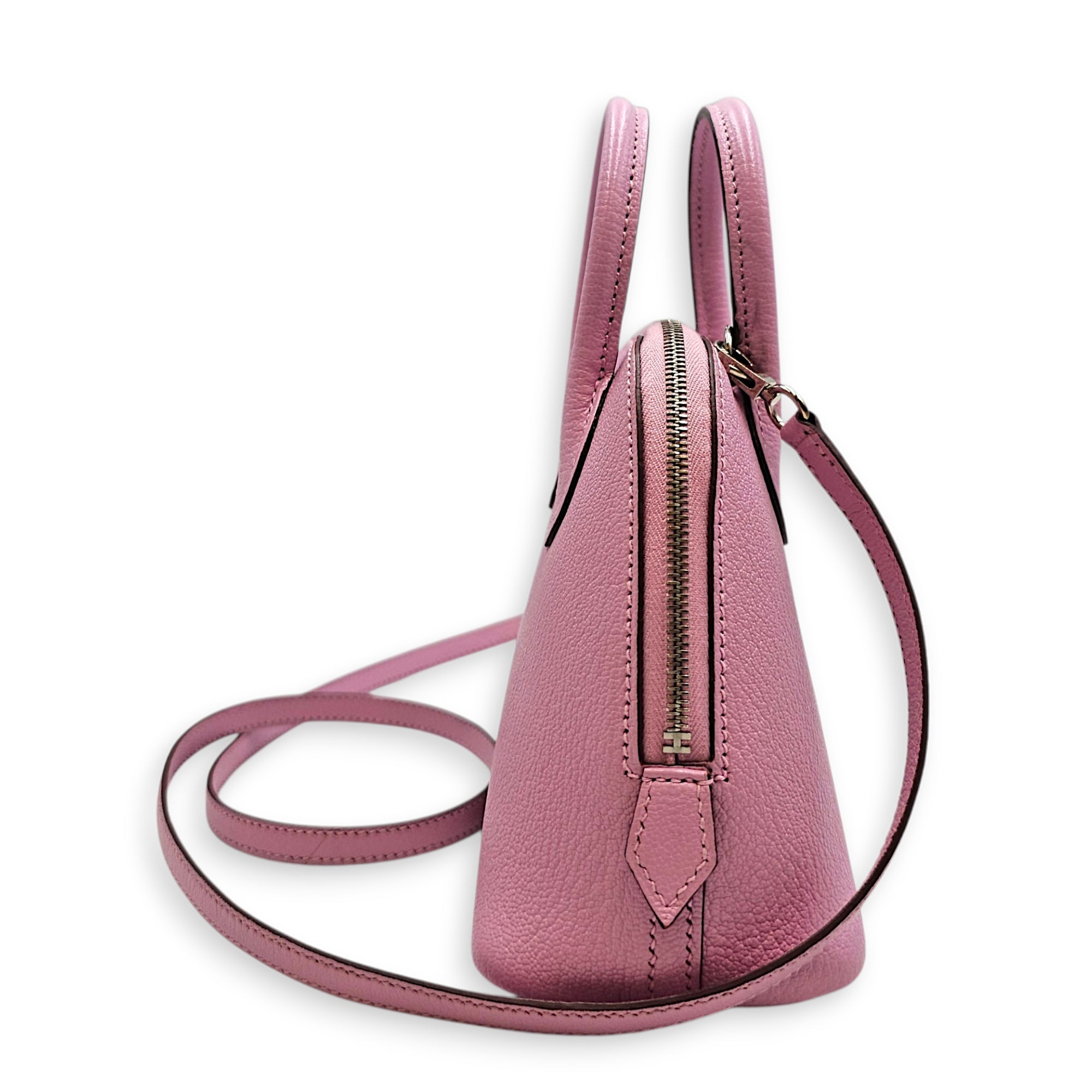 Bolide 1923 Mini Mauve Sylvestre in Chevre Mysore Palladium hardware CL2606-21853 4