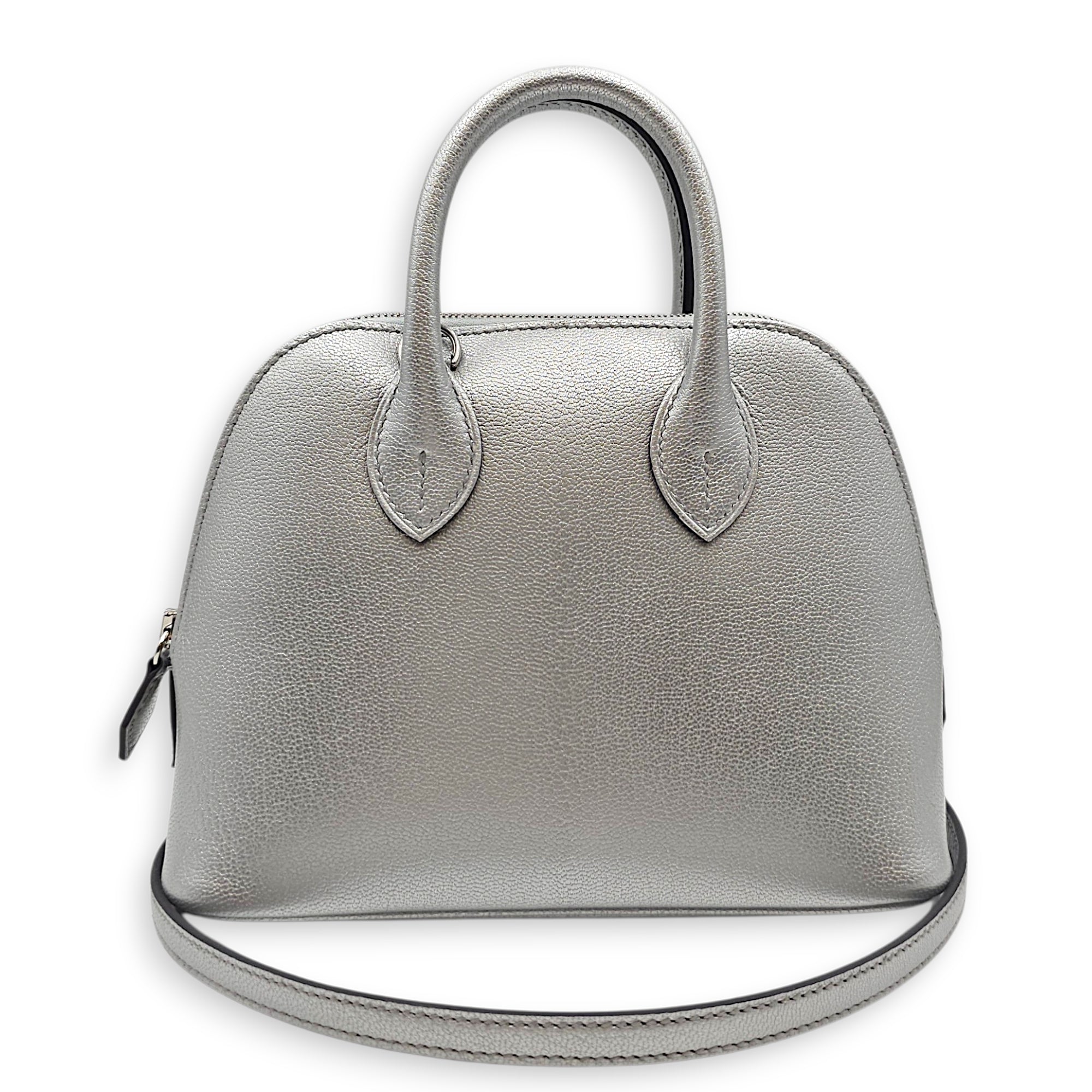 Bolide 1923 Mini Argent in Chevre Chamkilight Palladium hardware CL2606-21855 3