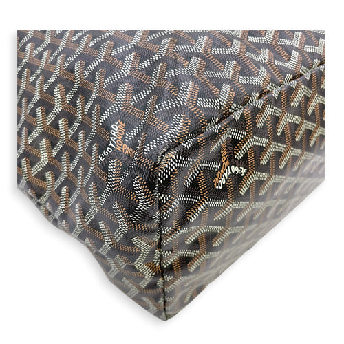 St Louis PM Black Tote Bag in Canvas Silver hardware CL2606-21860 10