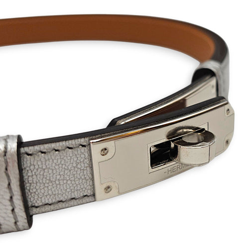 Kelly 18 Argent Belt in Chevre Chamkila Palladium hardware CL2606-21862 3