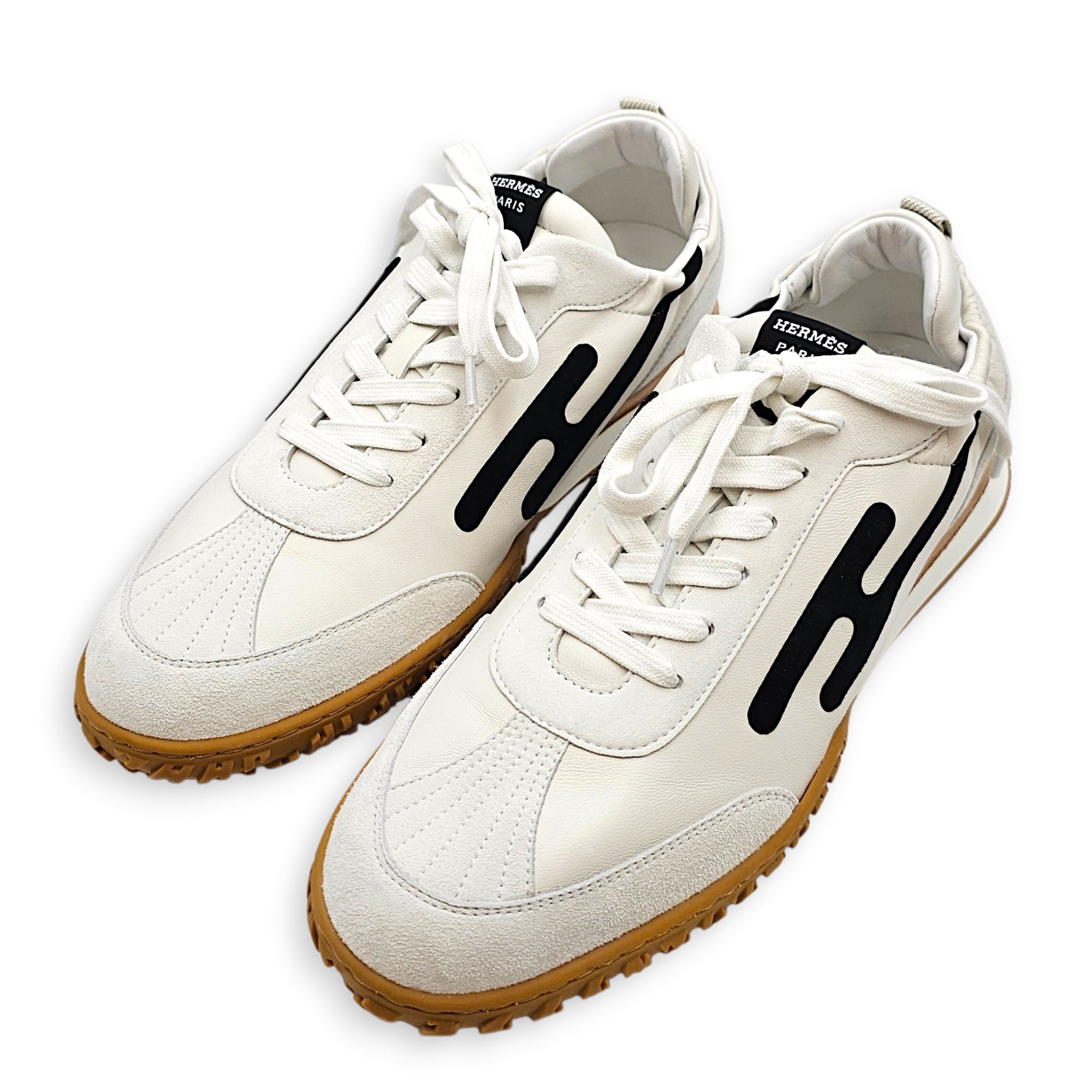 Jet 43.5 Blanc/Noir Sneakers in Nappa CL2606-21872 3