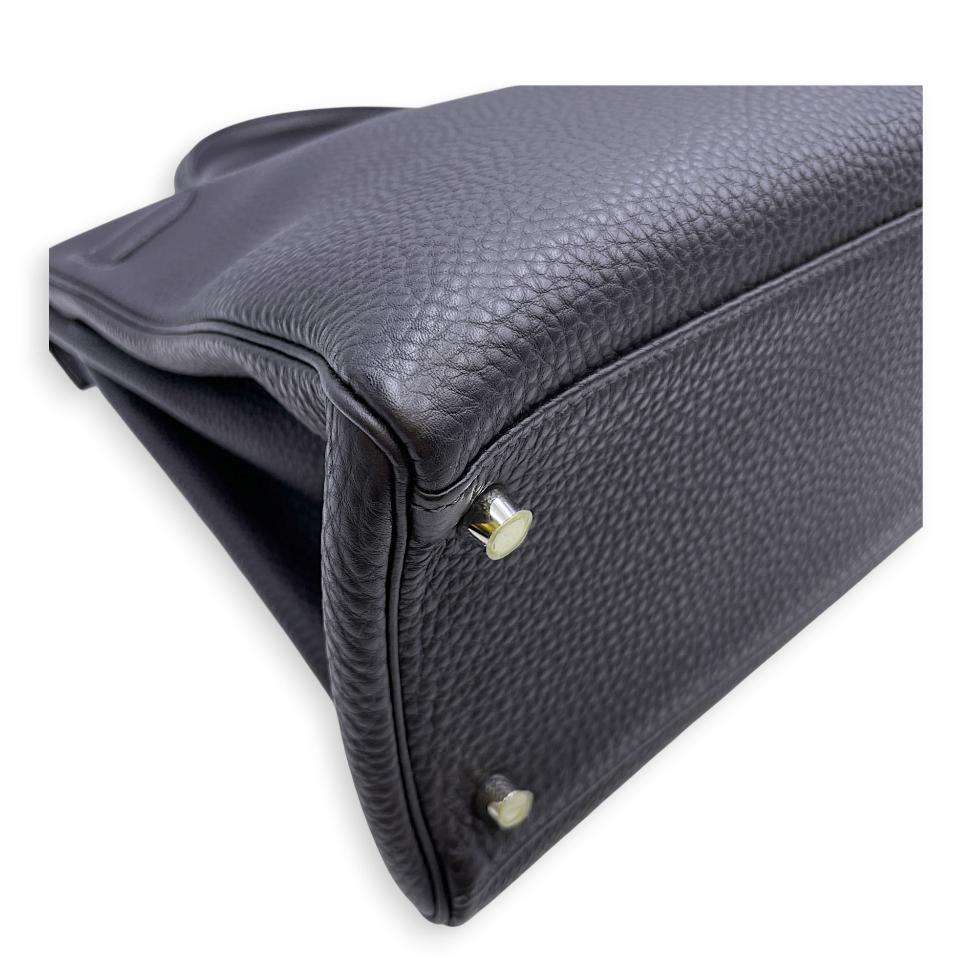 Kelly 35 Blue Indigo in Togo Palladium hardware CL2606-21873 14