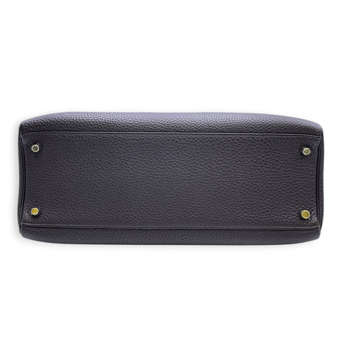 Kelly 35 Blue Indigo in Togo Palladium hardware CL2606-21873 2
