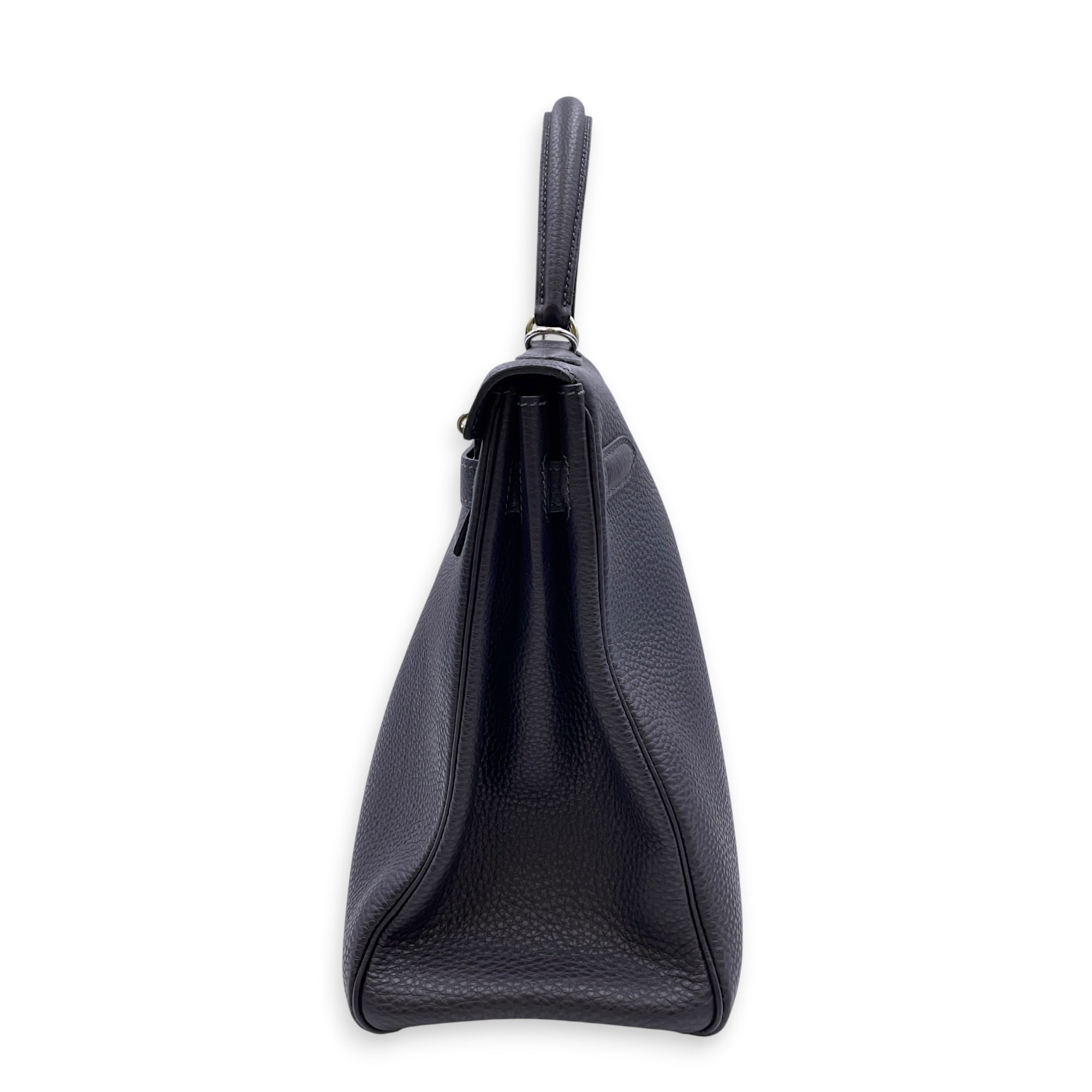 Kelly 35 Blue Indigo in Togo Palladium hardware CL2606-21873 3