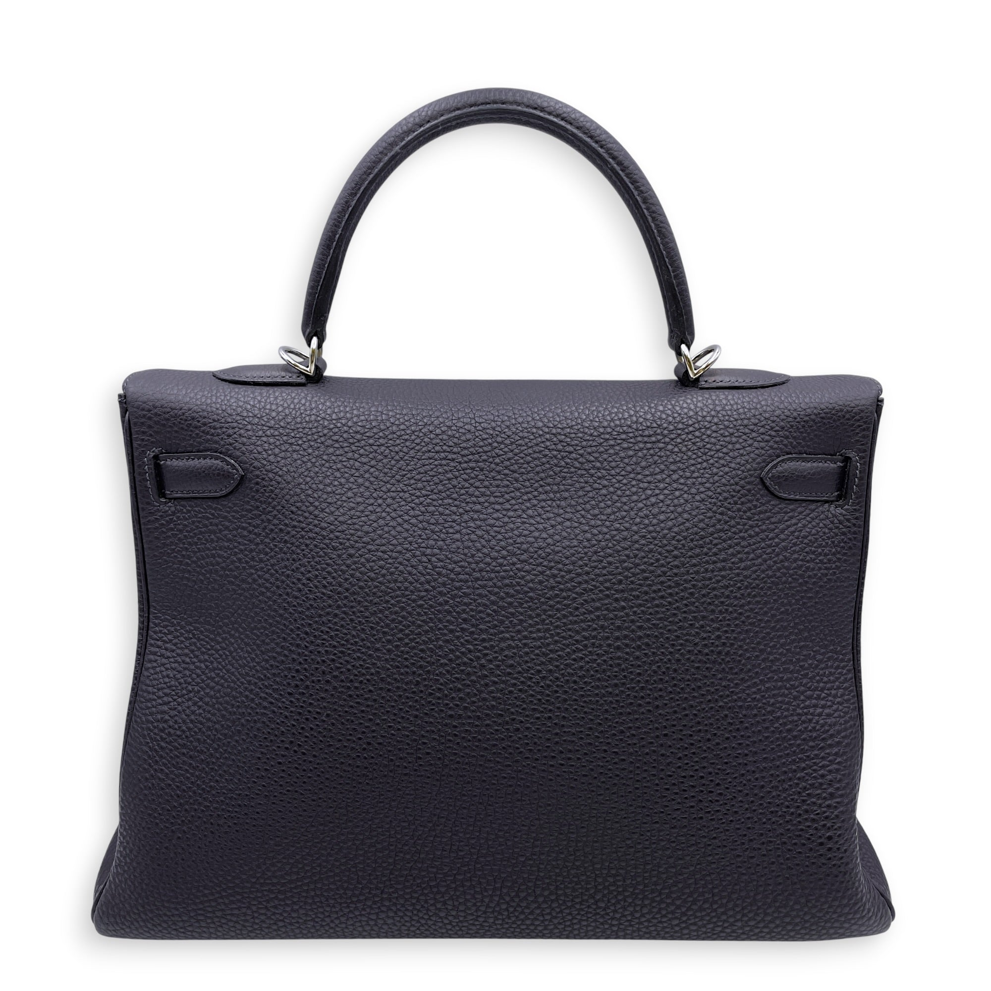 Kelly 35 Blue Indigo in Togo Palladium hardware CL2606-21873 5