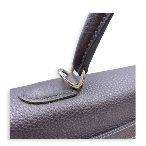 Kelly 35 Blue Indigo in Togo Palladium hardware CL2606-21873 6
