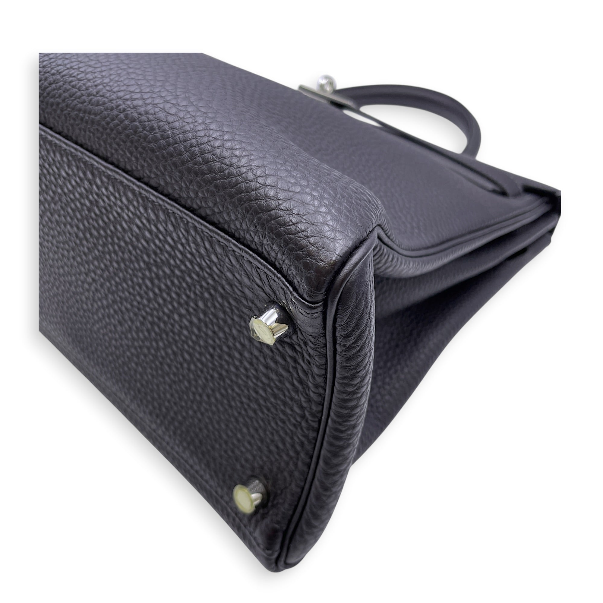 Kelly 35 Blue Indigo in Togo Palladium hardware CL2606-21873 9