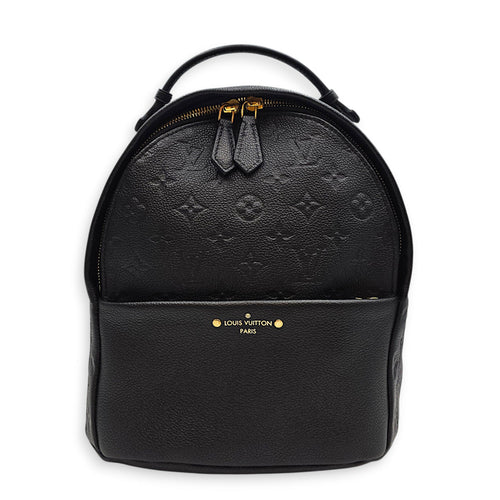 Monogram Sorbonne Black Backpack in Empreinte Leather Gold hardware CL2606-21874 1