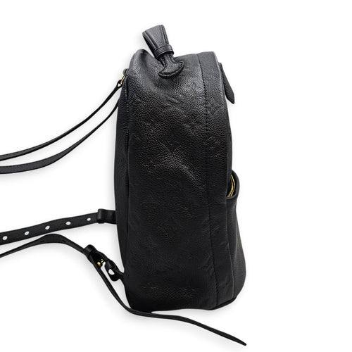 Monogram Sorbonne Black Backpack in Empreinte Leather Gold hardware CL2606-21874 4