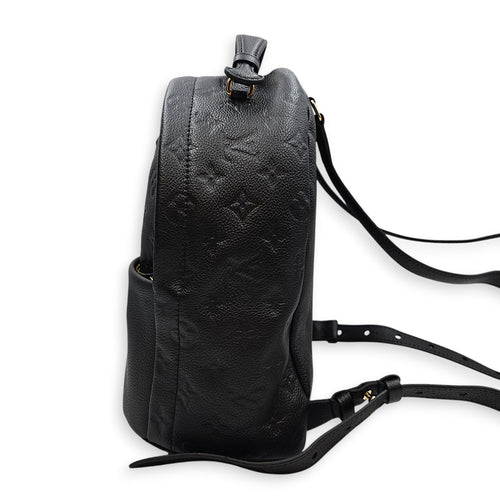 Monogram Sorbonne Black Backpack in Empreinte Leather Gold hardware CL2606-21874 5