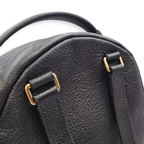 Monogram Sorbonne Black Backpack in Empreinte Leather Gold hardware CL2606-21874 9