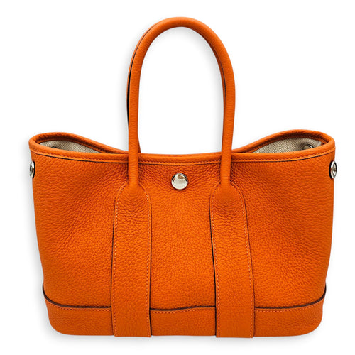 Neo Garden 23 Orange in Togo Palladium hardware CL2606-21877 1