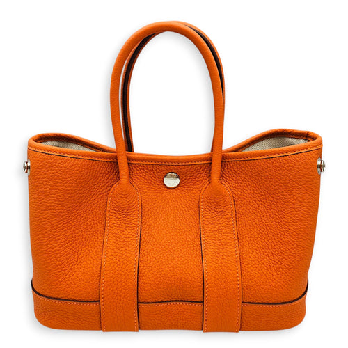 Neo Garden 23 Orange in Togo Palladium hardware CL2606-21877 2