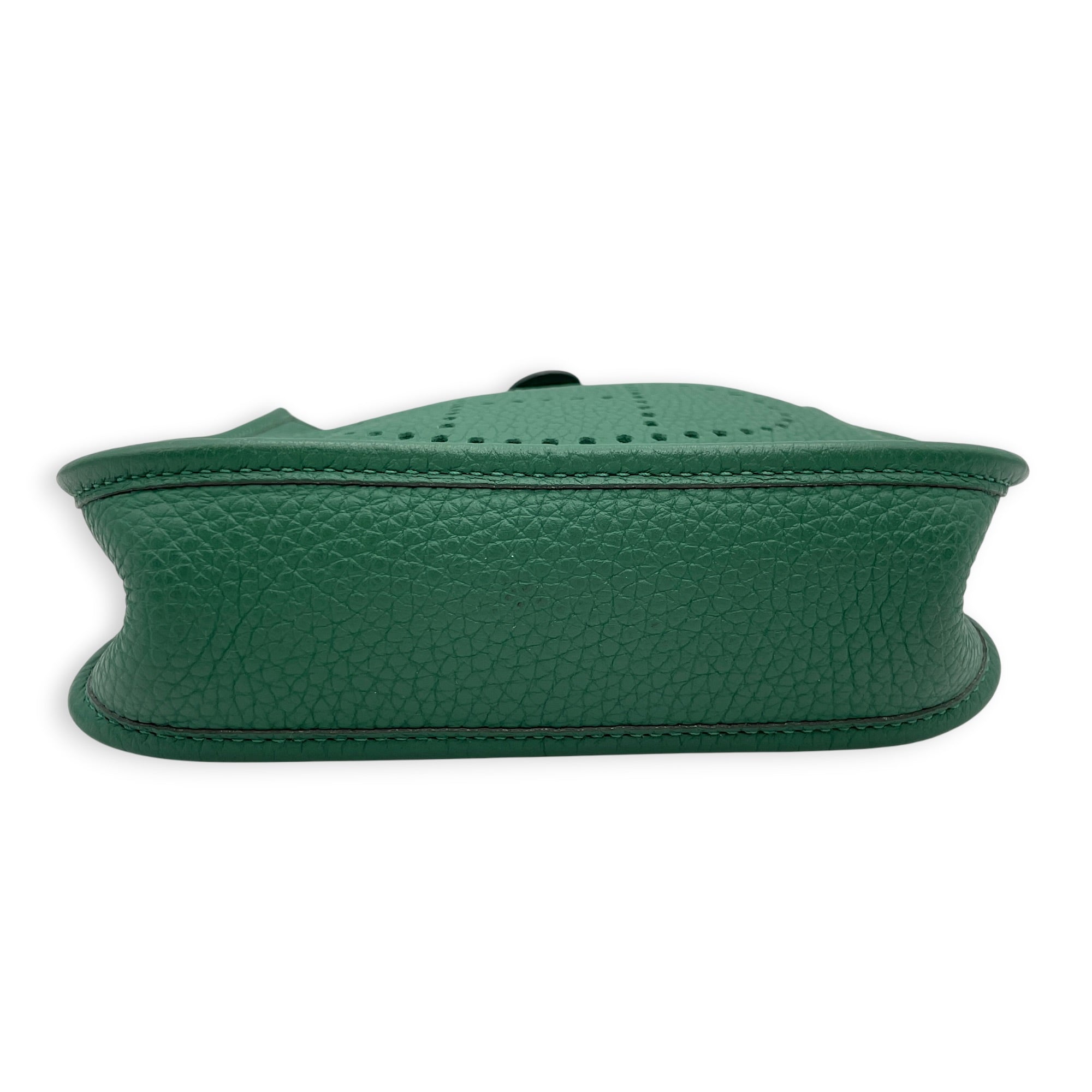 Evelyne (Short Strap) Mini Vert Moyen  in Clemence Gold hardware CL2606-21879 3
