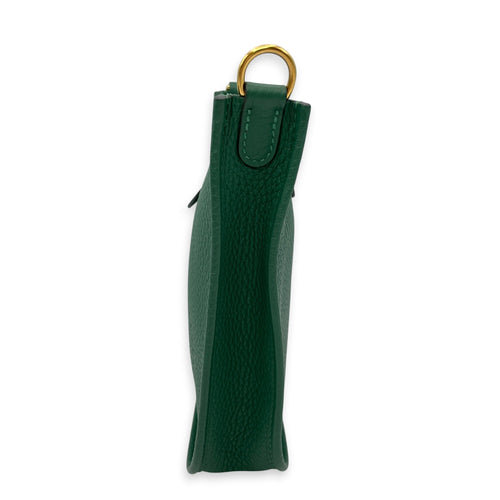 Evelyne (Short Strap) Mini Vert Moyen  in Clemence Gold hardware CL2606-21879 4