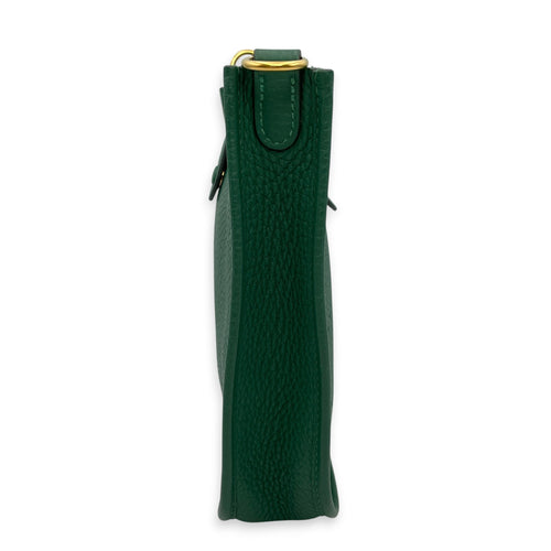 Evelyne (Short Strap) Mini Vert Moyen  in Clemence Gold hardware CL2606-21879 5