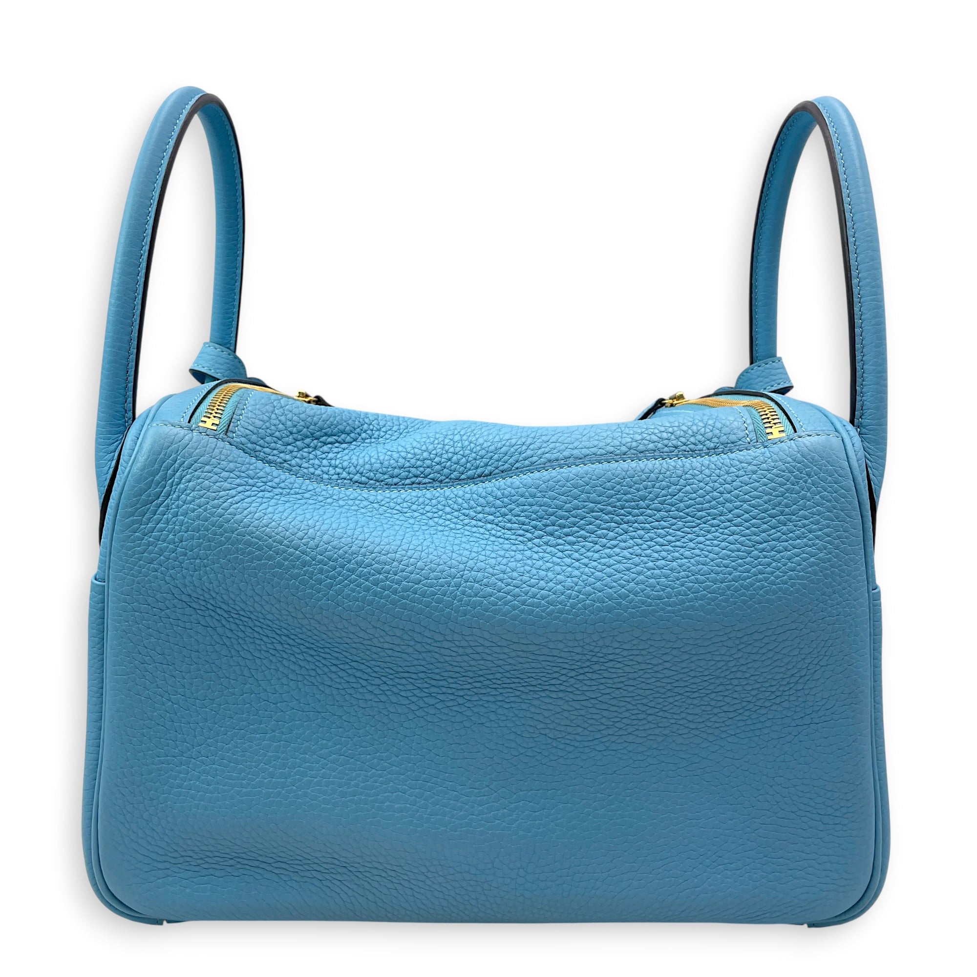 Lindy 30 Blue Du Nord in Clemence Gold hardware CL2606-21881 2