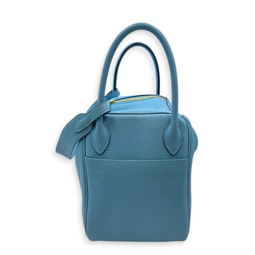 Lindy 30 Blue Du Nord in Clemence Gold hardware CL2606-21881 4