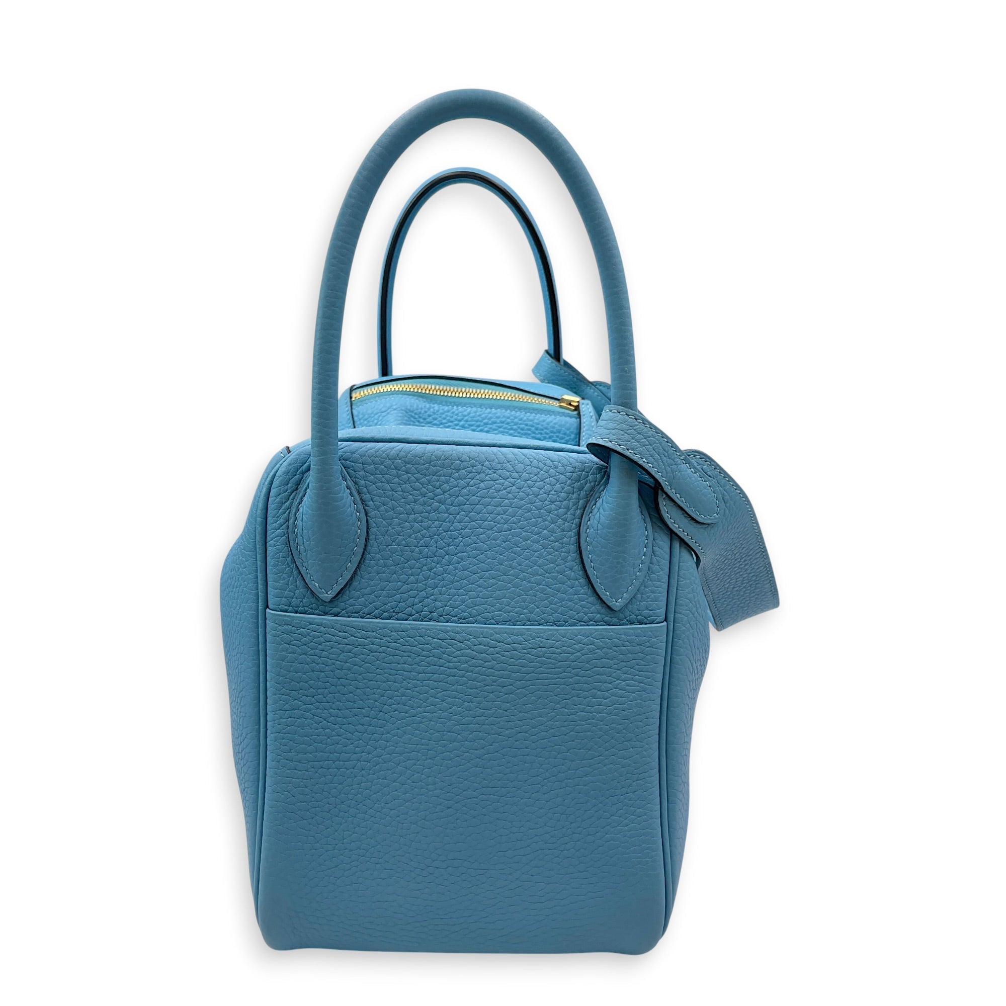 Lindy 30 Blue Du Nord in Clemence Gold hardware CL2606-21881 5